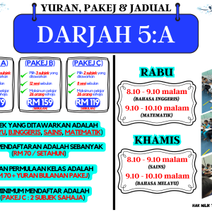 DARJAH 5 (PAKEJ A)