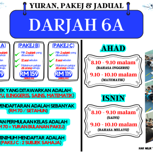 DARJAH 6 (PAKEJ A)